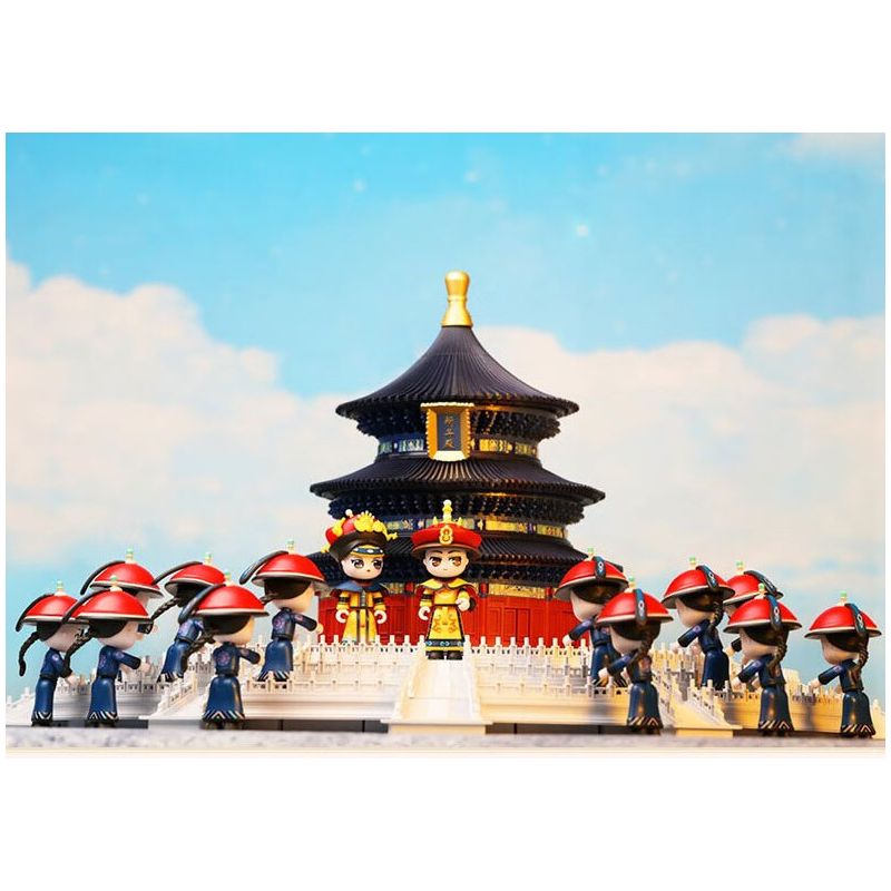 XIAOMI MITU MI ONEBOT OBNPMD26AIQI 26AIQI non  MỘNG THIÊN NIÊN KỶ bộ đồ chơi xếp lắp ráp ghép mô hình