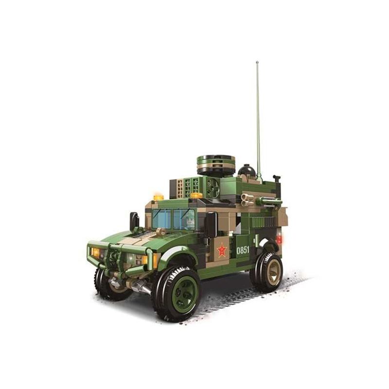 WOMA C0851 0851 non Lego PHƯƠNG TIỆN PHÁT HIỆN QUANG PHỔ bộ đồ chơi xếp lắp ráp ghép mô hình MILITARY 372 khối