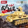 WOMA C0882 0882 non  XE TĂNG TIGER 9 TRONG 1 bộ đồ chơi xếp lắp ráp ghép mô hình Military Army TIGER TANK Quân Sự Bộ Đội 563 khối