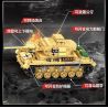 WOMA C0882 0882 non  XE TĂNG TIGER 9 TRONG 1 bộ đồ chơi xếp lắp ráp ghép mô hình Military Army TIGER TANK Quân Sự Bộ Đội 563 khối