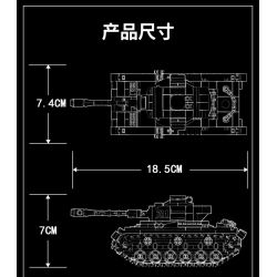WOMA C0882 0882 non  XE TĂNG TIGER 9 TRONG 1 bộ đồ chơi xếp lắp ráp ghép mô hình Military Army TIGER TANK Quân Sự Bộ Đội 563 khối