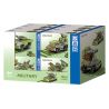 ZHEGAO QL2135 2135 non  XE TĂNG LỘI NƯỚC MINI 16 TỔ HỢP bộ đồ chơi xếp lắp ráp ghép mô hình Military Army Quân Sự Bộ Đội 686 khối