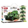 WOMA C0881 0881 non  XE BỌC THÉP HUMVEE bộ đồ chơi xếp lắp ráp ghép mô hình MILITARY 391 khối