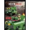 WOMA C0881 0881 non  XE BỌC THÉP HUMVEE bộ đồ chơi xếp lắp ráp ghép mô hình MILITARY 391 khối