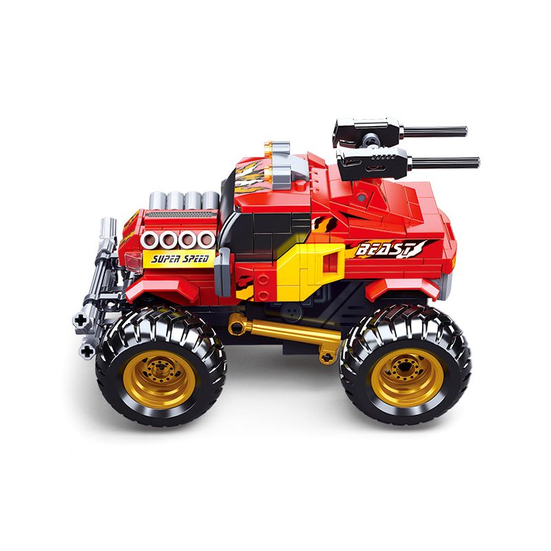 SLUBAN M38-B0991 B0991 0991 M38B0991 38-B0991 non  XE TẢI QUÁI VẬT THUNDERBOLT R/C bộ đồ chơi xếp lắp ráp ghép mô hình  Kỹ Thuật Công Nghệ Cao Mô Hình Phương Tiện 265 khối