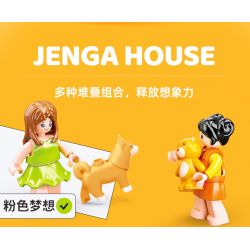 SLUBAN M38-B1090 B1090 1090 M38B1090 38-B1090 non  NGÔI NHÀ XẾP CHỒNG ĐẦY MÀU SẮC bộ đồ chơi xếp lắp ráp ghép mô hình 571 khối