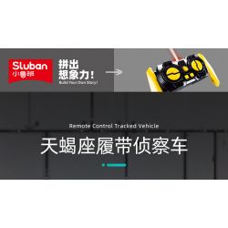 SLUBAN M38-B1021 B1021 1021 M38B1021 38-B1021 non  XE ĐIỀU KHIỂN TỪ XA TRINH SÁT BÁNH XÍCH SCORPIO bộ đồ chơi xếp lắp ráp ghép mô hình  REMOTE CONTROL TRACKED VEHICLE Kỹ Thuật Công Nghệ Cao Mô Hình Phương Tiện 530 khối