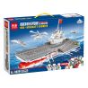 MINGDI LEIBAO K0291 0291 non  TÀU SÂN BAY 003 bộ đồ chơi xếp lắp ráp ghép mô hình 003 AIRCRAFT CARRIER 457 khối