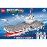 MINGDI LEIBAO K0291 0291 non  TÀU SÂN BAY 003 bộ đồ chơi xếp lắp ráp ghép mô hình 003 AIRCRAFT CARRIER 457 khối