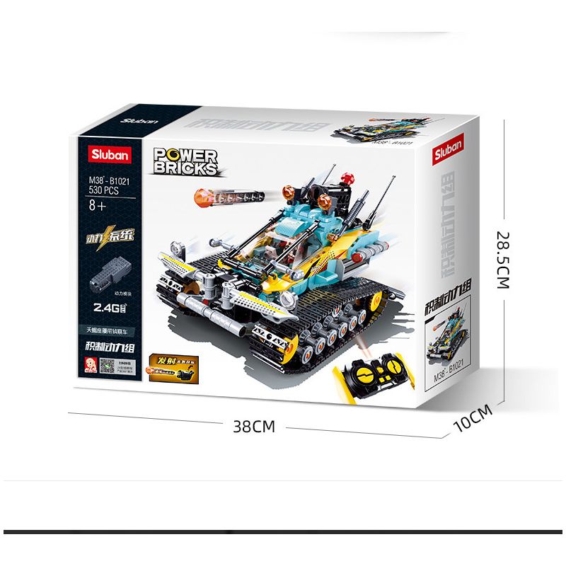 SLUBAN M38-B1021 B1021 1021 M38B1021 38-B1021 non  XE ĐIỀU KHIỂN TỪ XA TRINH SÁT BÁNH XÍCH SCORPIO bộ đồ chơi xếp lắp ráp ghép mô hình  REMOTE CONTROL TRACKED VEHICLE Kỹ Thuật Công Nghệ Cao Mô Hình Phương Tiện 530 khối