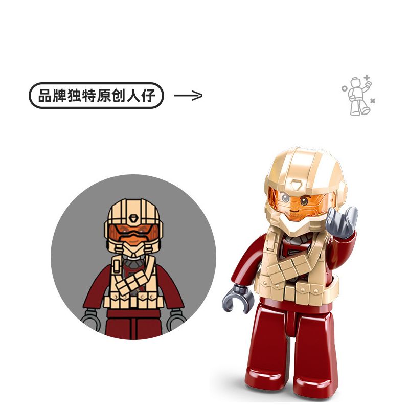 SLUBAN M38-B1021 B1021 1021 M38B1021 38-B1021 non  XE ĐIỀU KHIỂN TỪ XA TRINH SÁT BÁNH XÍCH SCORPIO bộ đồ chơi xếp lắp ráp ghép mô hình  REMOTE CONTROL TRACKED VEHICLE Kỹ Thuật Công Nghệ Cao Mô Hình Phương Tiện 530 khối