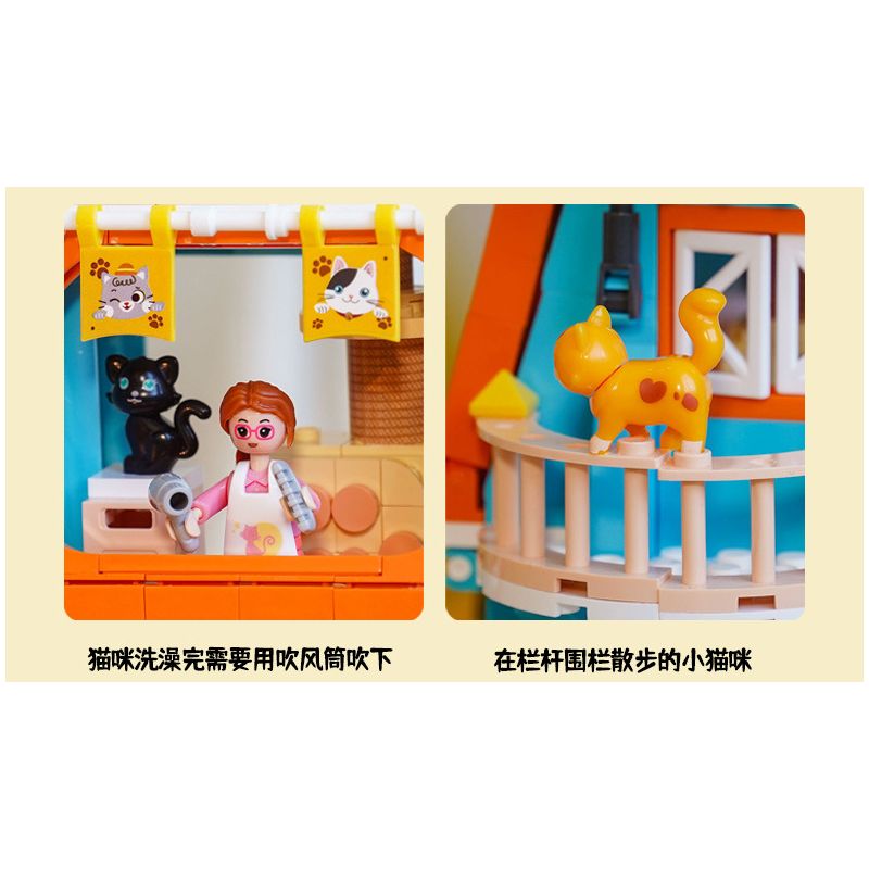 SLUBAN M38-B1089 B1089 1089 M38B1089 38-B1089 non  MEO MEO bộ đồ chơi xếp lắp ráp ghép mô hình Girl Con Gái