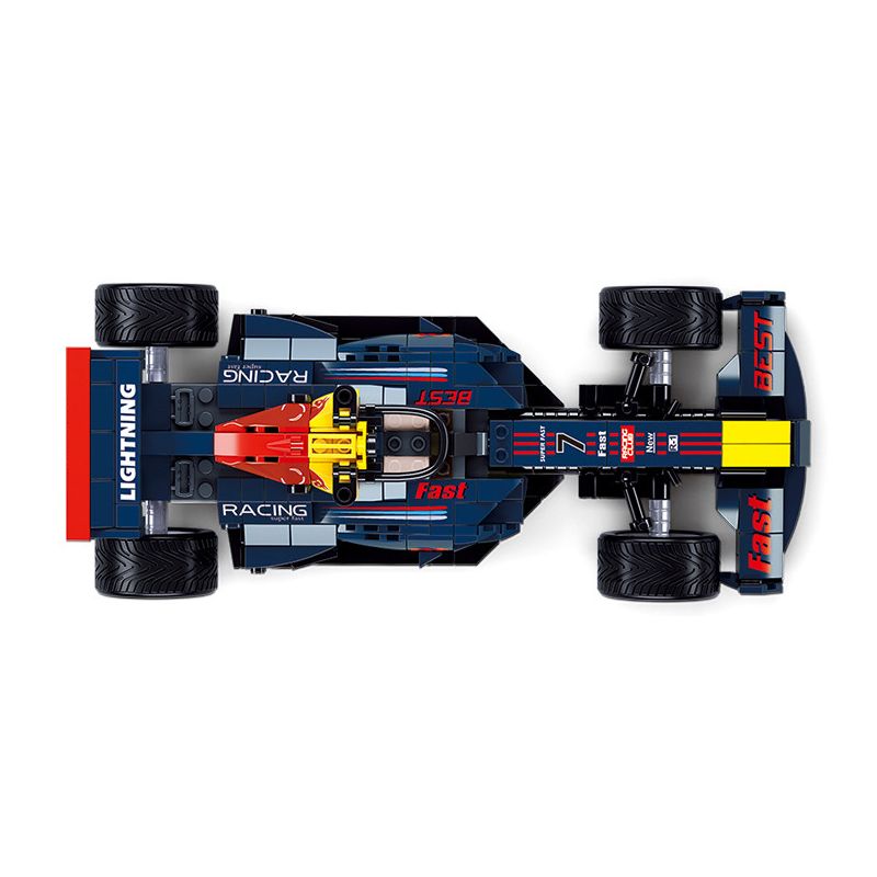 SLUBAN M38-B1023 B1023 1023 M38B1023 38-B1023 non Lego XE ĐUA CÔNG THỨC F1 ĐIỀU KHIỂN TỪ XA bộ đồ chơi xếp lắp ráp ghép mô hình Racing SUPER RACING Cuộc Đua 423 khối