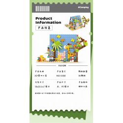 SLUBAN M38-B1088 B1088 1088 M38B1088 38-B1088 non  CABIN CẮM TRẠI TỰ LÀM bộ đồ chơi xếp lắp ráp ghép mô hình Girl Con Gái 341 khối