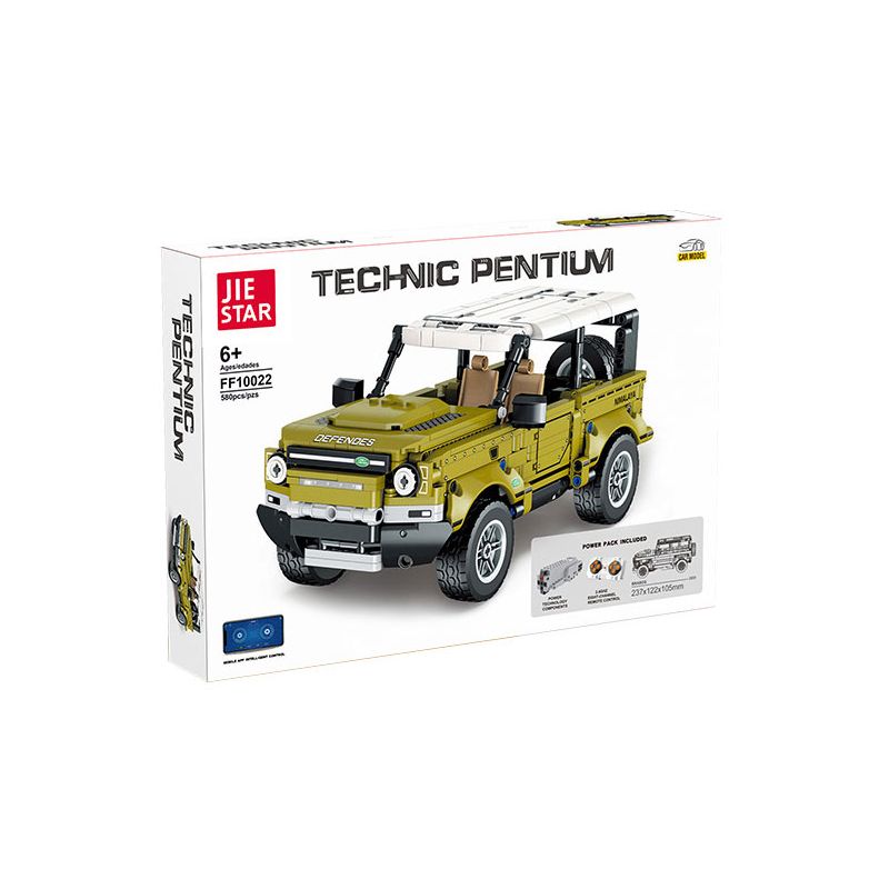 STAR MUSIC FF10022 10022 non  HẬU VỆ LAND ROVER bộ đồ chơi xếp lắp ráp ghép mô hình  Kỹ Thuật Công Nghệ Cao Mô Hình Phương Tiện 580 khối