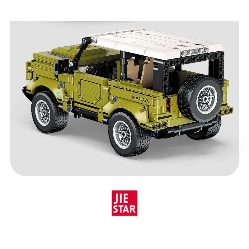 STAR MUSIC FF10022 10022 non  HẬU VỆ LAND ROVER bộ đồ chơi xếp lắp ráp ghép mô hình  Kỹ Thuật Công Nghệ Cao Mô Hình Phương Tiện 580 khối