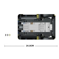 STAR MUSIC FF10022 10022 non  HẬU VỆ LAND ROVER bộ đồ chơi xếp lắp ráp ghép mô hình  Kỹ Thuật Công Nghệ Cao Mô Hình Phương Tiện 580 khối