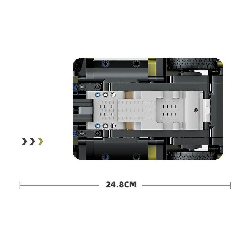 STAR MUSIC FF10022 10022 non  HẬU VỆ LAND ROVER bộ đồ chơi xếp lắp ráp ghép mô hình  Kỹ Thuật Công Nghệ Cao Mô Hình Phương Tiện 580 khối