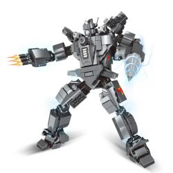 MINGDI LEIBAO K0319 0319 non  MÁY BAY CHIẾN ĐẤU J-35 bộ đồ chơi xếp lắp ráp ghép mô hình 516 khối