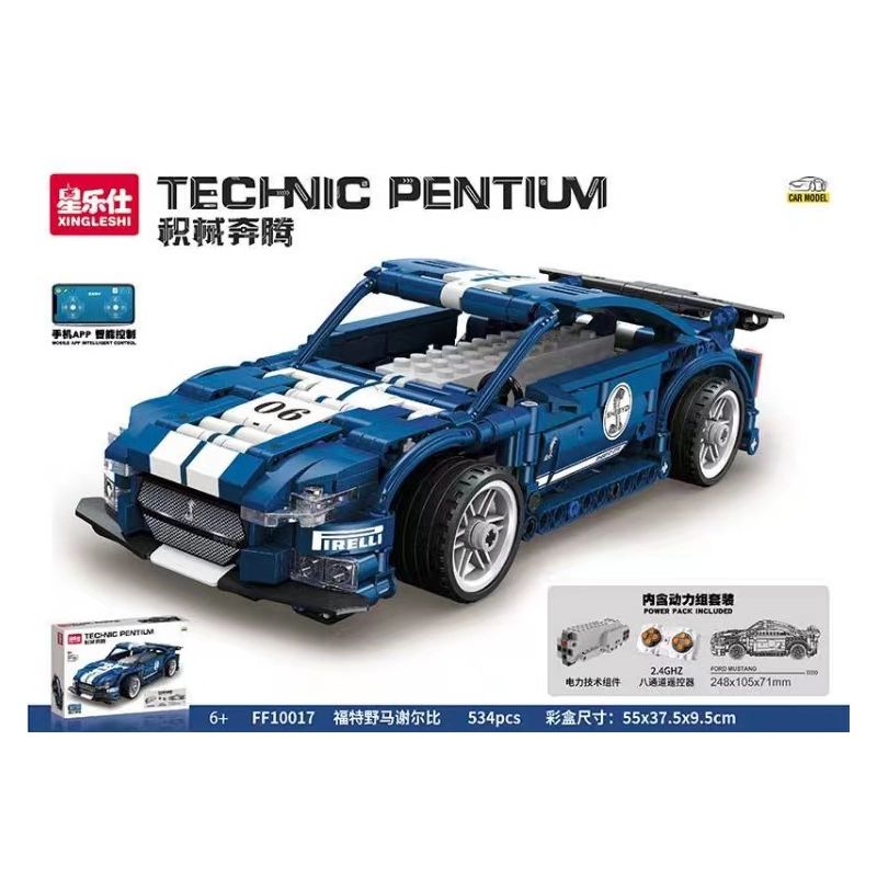 STAR MUSIC FF10017 10017 non FORD MUSTANG SHELBY COBRA COUPE bộ đồ chơi xếp lắp ráp ghép mô hình Kỹ Thuật Công Nghệ Cao Mô Hình Phương Tiện 534 khối STAR MUSIC FF10017 10017 non FORD MUSTANG SHELBY COBRA COUPE bộ đồ chơi xếp lắp ráp ghép mô hình Kỹ Thuật Công Nghệ Cao Mô Hình Phương Tiện 534 khối