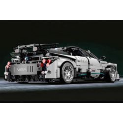 YUPIN P1401 1401 non  ZONDA GT tỷ lệ 1:14 bộ đồ chơi xếp lắp ráp ghép mô hình  PAGANI ZONDA Kỹ Thuật Công Nghệ Cao Mô Hình Phương Tiện 1689 khối