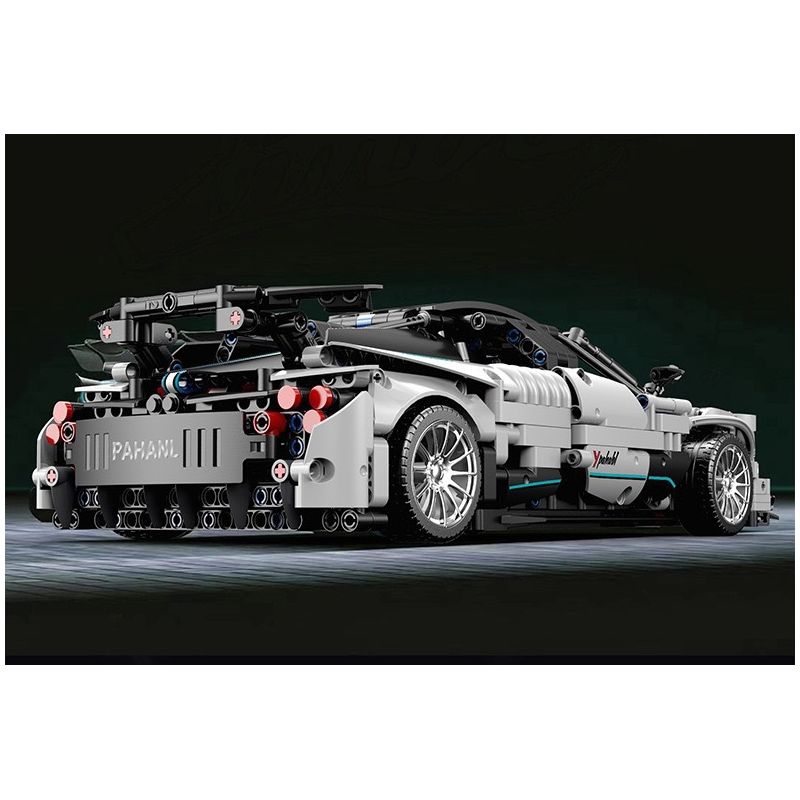 YUPIN P1401 1401 non  ZONDA GT tỷ lệ 1:14 bộ đồ chơi xếp lắp ráp ghép mô hình  PAGANI ZONDA Kỹ Thuật Công Nghệ Cao Mô Hình Phương Tiện 1689 khối