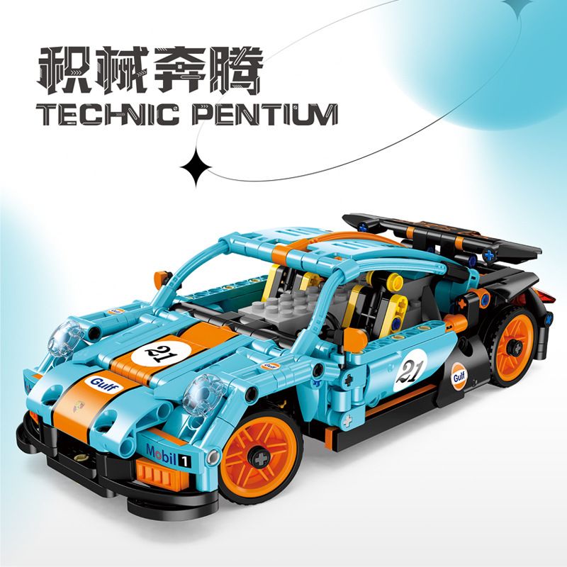 STAR MUSIC FF10019 10019 non  PORSCHE 911 GT2 bộ đồ chơi xếp lắp ráp ghép mô hình  Kỹ Thuật Công Nghệ Cao Mô Hình Phương Tiện 534 khối