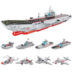 Enlighten DZ0135 0135 Qman DZ0135 0135 non  HỘP TÀU CHIẾN 33 BIẾN bộ đồ chơi xếp lắp ráp ghép mô hình Military Army Quân Sự Bộ Đội 667 khối