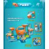 Enlighten 5216 Qman 5216 non  ĐƯỜNG ĐUA BẠCH TUỘC bộ đồ chơi xếp lắp ráp ghép mô hình Octonauts Thám Hiểm Đại Dương 99 khối