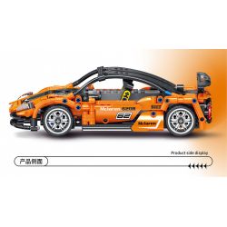 STAR MUSIC FF10016 10016 non  MCLAREN 620R bộ đồ chơi xếp lắp ráp ghép mô hình  Kỹ Thuật Công Nghệ Cao Mô Hình Phương Tiện 532 khối