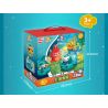 Enlighten 5215 Qman 5215 non  THUYỀN ĐÁNH CÁ ĐÈN LỒNG bộ đồ chơi xếp lắp ráp ghép mô hình Octonauts Thám Hiểm Đại Dương 32 khối