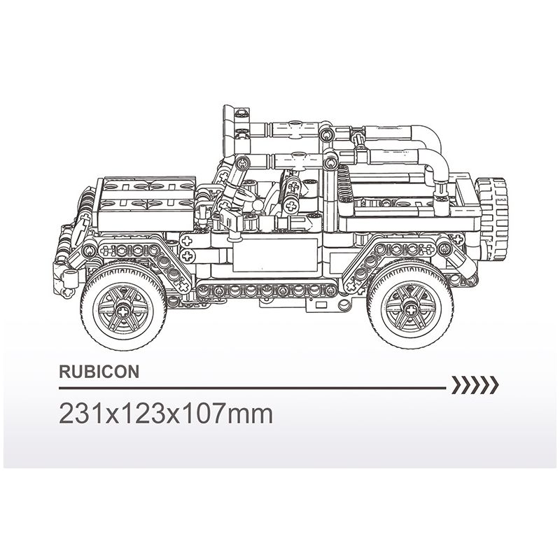 STAR MUSIC FF10015 10015 non  NGƯỜI CÃI CỌ bộ đồ chơi xếp lắp ráp ghép mô hình  Kỹ Thuật Công Nghệ Cao Mô Hình Phương Tiện 532 khối