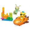 Enlighten 5214 Qman 5214 non  CÁ MẬP HỔ bộ đồ chơi xếp lắp ráp ghép mô hình Octonauts Thám Hiểm Đại Dương 19 khối