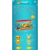Enlighten 5214 Qman 5214 non  CÁ MẬP HỔ bộ đồ chơi xếp lắp ráp ghép mô hình Octonauts Thám Hiểm Đại Dương 19 khối