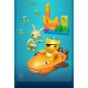 Enlighten 5214 Qman 5214 non  CÁ MẬP HỔ bộ đồ chơi xếp lắp ráp ghép mô hình Octonauts Thám Hiểm Đại Dương 19 khối
