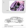STAR MUSIC FF10013 10013 non  FERRARI F82 bộ đồ chơi xếp lắp ráp ghép mô hình  Kỹ Thuật Công Nghệ Cao Mô Hình Phương Tiện 652 khối