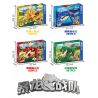 ZHEGAO GZ4004 4004 non  TYRANNOSAURUS REX 10 TỔ HỢP bộ đồ chơi xếp lắp ráp ghép mô hình 1158 khối