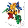 ZHEGAO GZ4004 4004 non  TYRANNOSAURUS REX 10 TỔ HỢP bộ đồ chơi xếp lắp ráp ghép mô hình 1158 khối