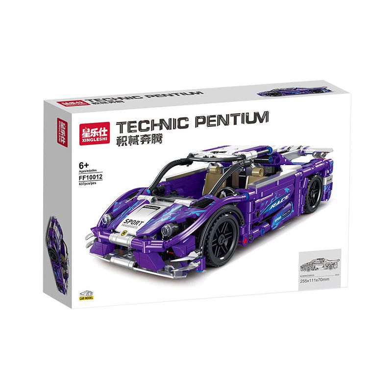 STAR MUSIC FF10012 10012 non  KOENIGSEGG bộ đồ chơi xếp lắp ráp ghép mô hình  Kỹ Thuật Công Nghệ Cao Mô Hình Phương Tiện 637 khối