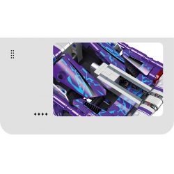 STAR MUSIC FF10012 10012 non  KOENIGSEGG bộ đồ chơi xếp lắp ráp ghép mô hình  Kỹ Thuật Công Nghệ Cao Mô Hình Phương Tiện 637 khối