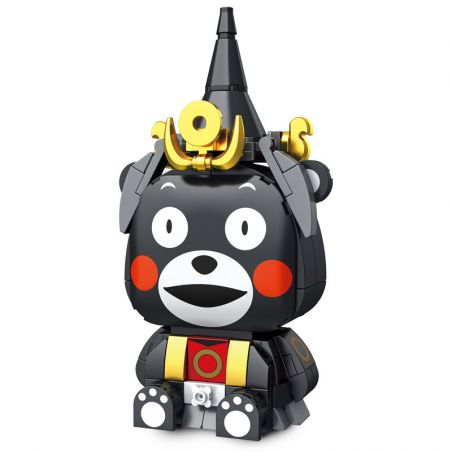 INBRIXX 880005 non  SAMURAI GẤU KUMAMOTO bộ đồ chơi xếp lắp ráp ghép mô hình Creator KUMAMON Sáng Tạo 195 khối