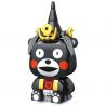 INBRIXX 880005 non  SAMURAI GẤU KUMAMOTO bộ đồ chơi xếp lắp ráp ghép mô hình Creator KUMAMON Sáng Tạo 195 khối
