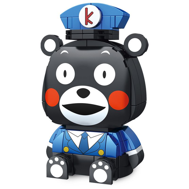 INBRIXX 880002 non Lego NGƯỜI ĐIỀU KHIỂN TÀU HỎA KUMAMON bộ đồ chơi xếp lắp ráp ghép mô hình Creator Sáng Tạo 178 khối