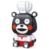 INBRIXX 880001 non  ĐẦU BẾP KUMAMON bộ đồ chơi xếp lắp ráp ghép mô hình Creator Sáng Tạo 183 khối