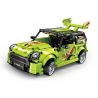 ZHEGAO QL1232 1232 non  XE ĐUA CAR-22 KÉO LÙI bộ đồ chơi xếp lắp ráp ghép mô hình Speed Champions Racing Cars Đua Xe Công Thức 609 khối