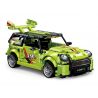 ZHEGAO QL1232 1232 non  XE ĐUA CAR-22 KÉO LÙI bộ đồ chơi xếp lắp ráp ghép mô hình Speed Champions Racing Cars Đua Xe Công Thức 609 khối