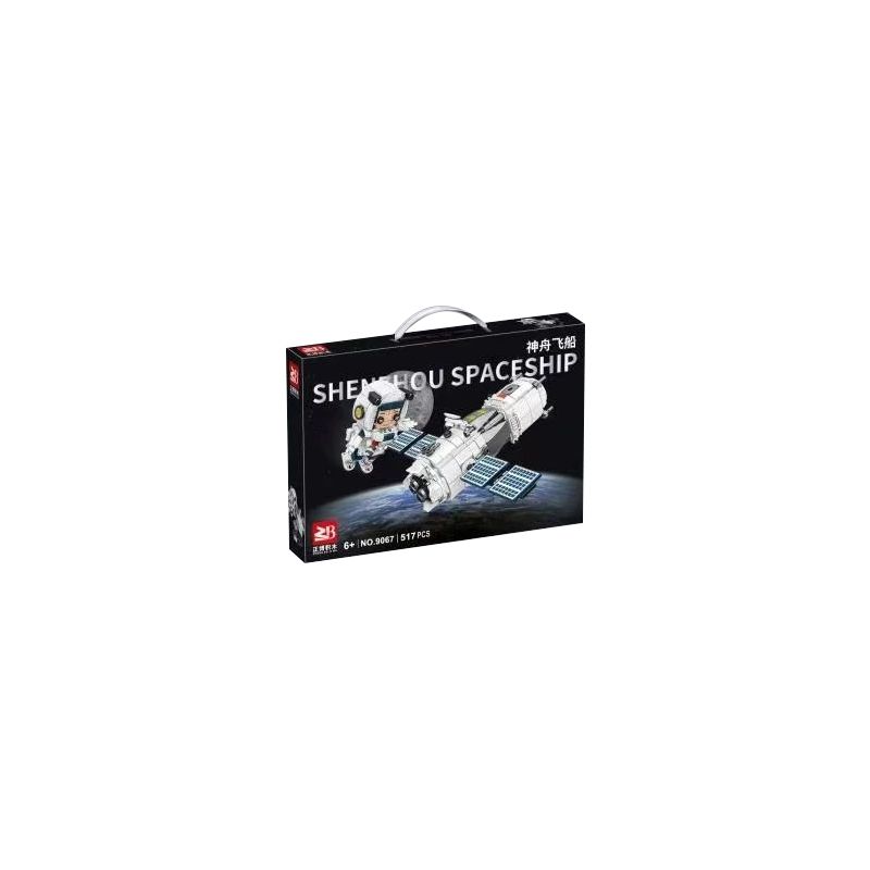 FAIR 9067 non Lego TÀU VŨ TRỤ THẦN CHÂU bộ đồ chơi xếp lắp ráp ghép mô hình Space SHENZHOU SPACESHIP Thám Hiểm Không Gian 517 khối