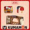 INBRIXX 880012 non  QUÁN TRÀ BUỔI SÁNG KUMAMON bộ đồ chơi xếp lắp ráp ghép mô hình Creator Sáng Tạo 350 khối