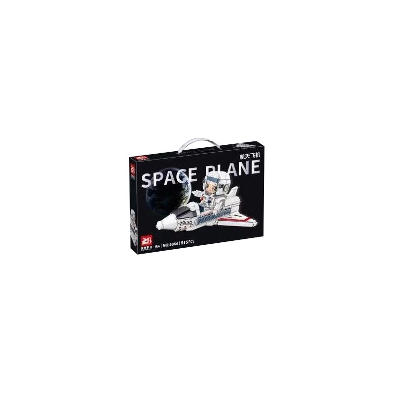 FAIR 9064 non Lego TÀU CON THOI bộ đồ chơi xếp lắp ráp ghép mô hình Space SPACE PLANE Thám Hiểm Không Gian 515 khối