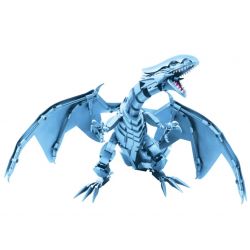 X AREA-X AB0004 0004 non  RỒNG TRẮNG MẮT XANH bộ đồ chơi xếp lắp ráp ghép mô hình